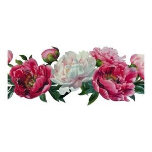 Pink Floral Cup Decal 226
